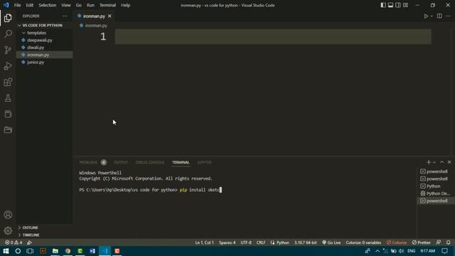 Draw iron man using python turtle graphics. #python #pythonturtlegraphics #pythontutorial