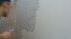 Нанесение мозаичной штукатурки. Обучение.