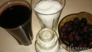 Кисель из вишневого сока