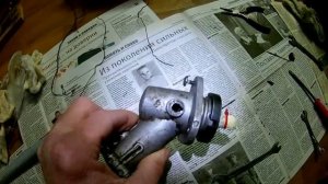 Замена сцепления на триммере Champion Т 284 .