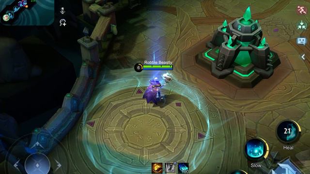 First attempt at mobile legends battleground, Estes