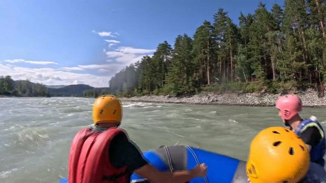 Рафтинг по реке Катунь смотреть онлайн