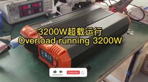 FCHAO 6000W Pure Sine Wave Inverter 12V 24V To 220V 230V Power Converter LCD Display Voltage