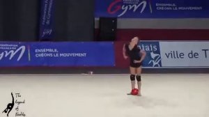 Дина Аверина мяч (опробование)-Тье