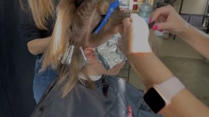 Как сделать рельефное окрашивание