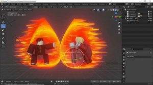 Anime Style | Roblox Blender GFX Tutorial Using Aura Effect
