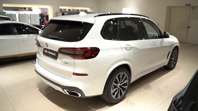 Черная крыша и полная защита кузова для белого BMW X5 G05