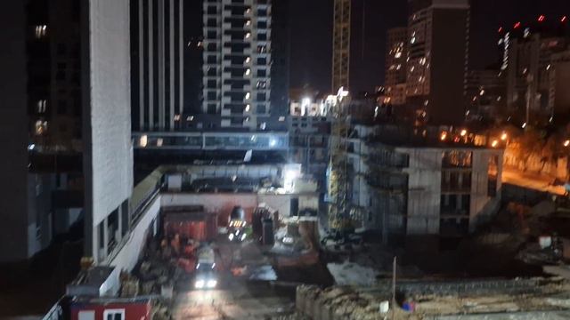 Шумные работы при строительстве "Гранд Империал" 28.09.2023 23:05 ночь 2 смотреть онлайн