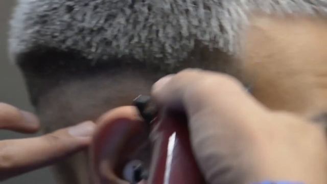 ASMR For Sleep.  Barber Haircut  -  High Fade