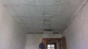 Быстро устанавливаю потолок Амстронг "под ключ".