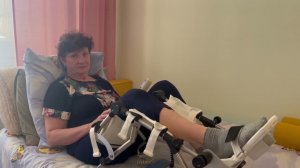 Отзыв Людмилы о разработке коленного сустава после эндопротезирования.