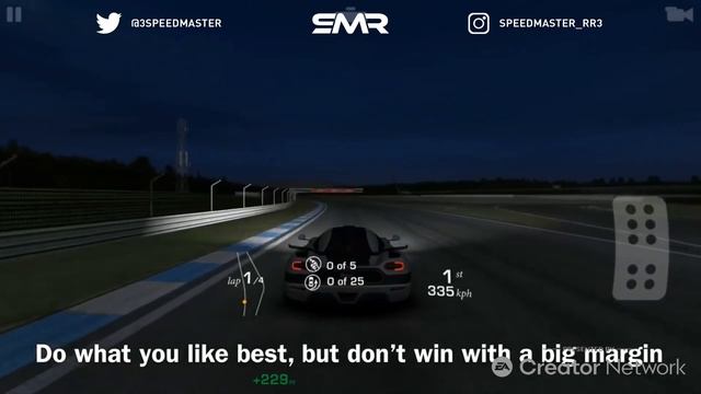 Real Racing 3 One On 1 - Koenigsegg One:1 - Complete Event Walkthrough - Re-upload смотреть онлайн
