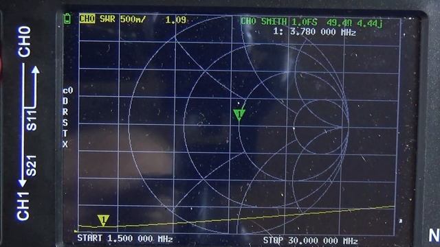 Balun 1:1 для КВ антенны на кольце из блока питания компьютера.