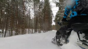 Покатушки по лесу на Arctic Cat 570 XT (12.03.23 г.).