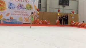 Карлова Анна СКАКАЛКА 15.10.17 "Autumn challenge CUP-2017" турнир по художеств гимнастике, Реутов