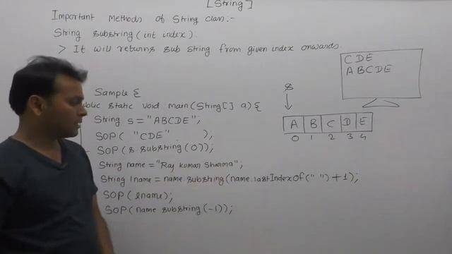 substring Method Of String Class In Java |Part134| Core Java By Java Professional смотреть онлайн