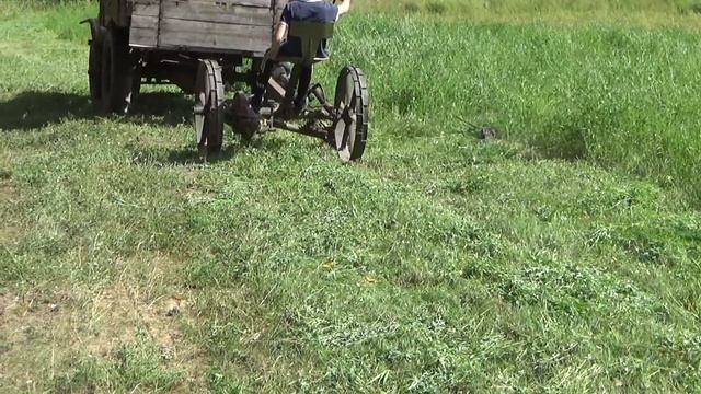 Косим траву на драндулете. смотреть онлайн