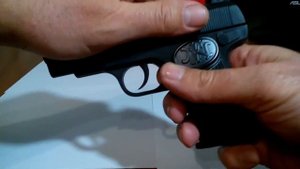 М-17 пневматический пистолет,металл.Игрушка.