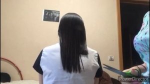 спонтанно ОБРЕЗАЛА ВОЛОСЫ своей подруги ночью:))))