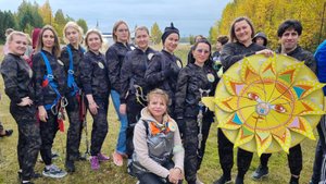 Туристический слёт "Золотая осень". Команда "Пятнашка" г. Нижневартовск
