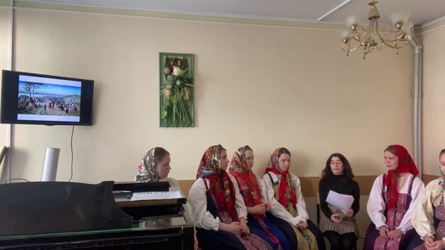 "Обряды и песни Пасхального периода на уроках НМТ в младших классах"