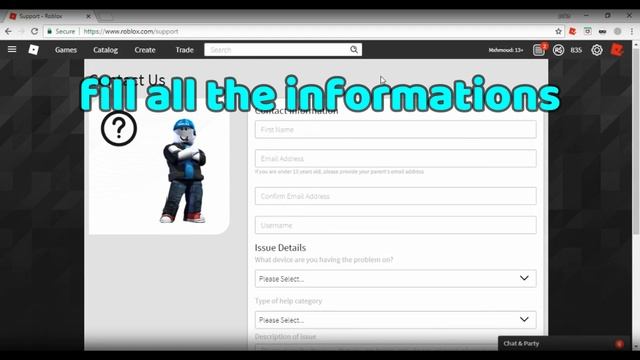 how to contact roblox? смотреть онлайн