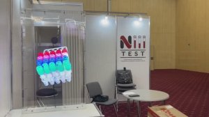 Два голографических вентилятора Dsee65X2 вертикально в чехле для NII TEST