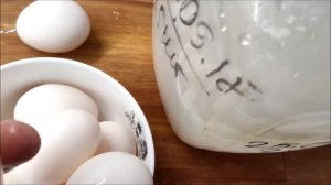 Длительное сохранение куриных яиц методом известкования.