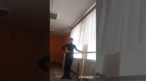 Народный станок для детей: русская дробь и гранд батман.