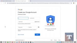 How to login to a Gmail account on desktop OR Laptop