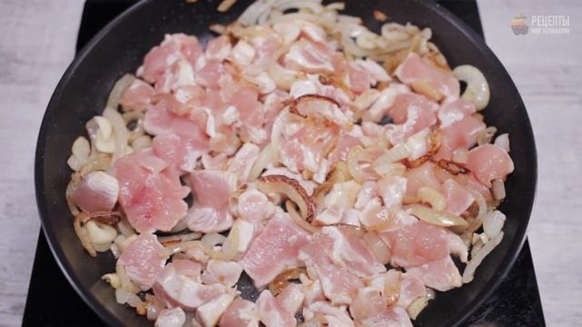 Куриная грудка с яблоками смотреть онлайн