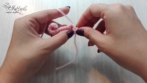 ВОГНУТЫЙ СТОЛБИК с накидом. Изнаночный рельефный столбик. ► Уроки вязания ► Крючком