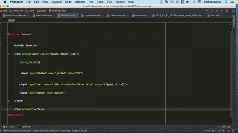 delete records in laravel ||forms and validation in laravel part 11
