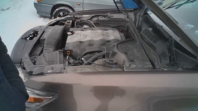 Диагностика Infiniti FX45, проверка расходомера воздуха MAF смотреть онлайн