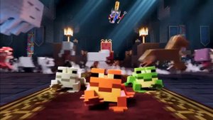 Лягушки из майнкрафт идут под фонк.(полная версия)