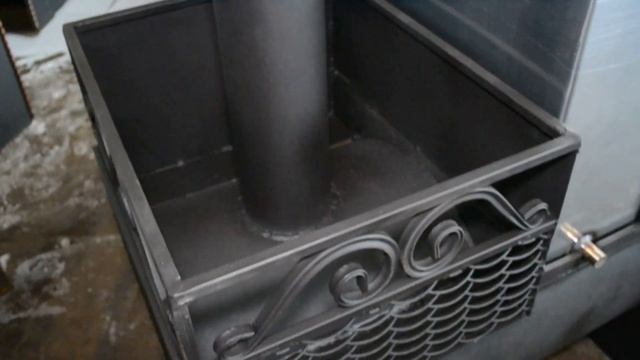 Печь АНГАРА-1 с выносом в предбанник. НАРОДНАЯ ПЕЧКА из 530-й трубы. ДЕШЕВО И СЕРДИТО. смотреть онлайн