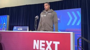 Texas Tech EDGE Tyree Wilson Speaks at 2023 NFL Combine