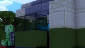 Minecraft Tragedi Bintaro Train Crash Animation