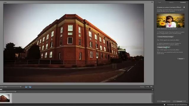 Lomo Camera Effect with Photoshop Elements 9