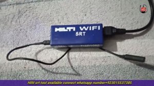 HILTI SRT (service reset tool) red light problem. Unlock All model With hilti reset tool Te 1000 AV