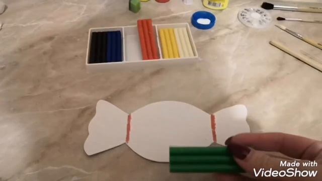 Мастер класс по изготовлению ёлочной игрушки 1 часть "Конфетка" смотреть онлайн