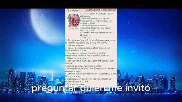 La fiesta de Chad: una historia de humillación - historias de 4chan"GREENTEXT" смотреть онлайн