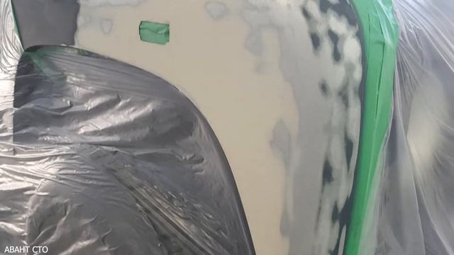 Land Rover Defender. Ремонт переднего алюминиевого крыла! смотреть онлайн