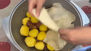 Казахское национальное блюдо Сырне!!! Мясо тает во рту!!!