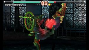 Tekken 3D Prime Edition | Yoshimitsu | Quick Battle | Citra(3DS)| 4K 60 FPS Gameplay.