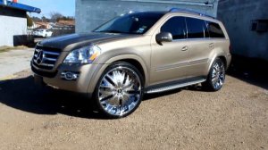 Mercedes GL 550 SUV on 26" Amani Wheels - Big Boys Customs
