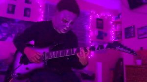 Halloween (Michael Myers) theme song on guitar