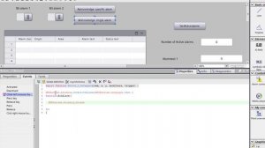 WinCC Unified V16: Acknowledge alarms over extern buttons