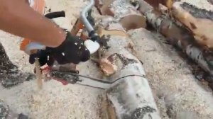 Электропила ЭПЧ-3 с рукоятками от бензопилы Урал. СибирьЛес Дмитрий Новокузнецк