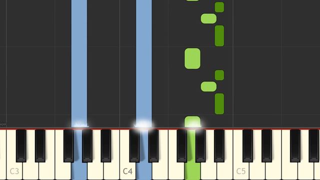 Carol of the Bells - Piano Tutorial Synthesia смотреть онлайн